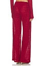 view 4 of 6 PANTALON THE KIMCHI in Wine Red