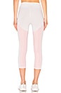 view 3 of 4 Madeline Pant in White & Peach Pink