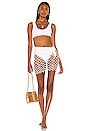view 4 of 4 the Alisa Skirt in White