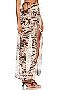 view 2 of 4 the Paradiso Maxi Skirt in Nude Vintage Leopard