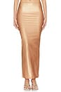 view 1 of 5 The Pacha Maxi Skirt in Bronze