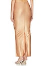 view 3 of 5 The Pacha Maxi Skirt in Bronze