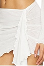 view 6 of 6 The Lenai Knit Skirt in White