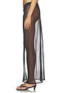 view 3 of 6 The Alejandro Maxi Skirt in Black