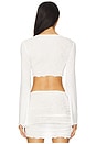 view 3 of 4 The Lenai Knit Top in White