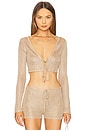 view 1 of 5 The Ebere Knit Top in Gold