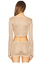 view 3 of 5 The Ebere Knit Top in Gold