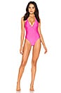 view 1 of 3 The Eva One Piece in Pink Sapphire