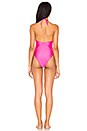 view 3 of 3 The Eva One Piece in Pink Sapphire