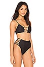 view 2 of 4 The Alt Bikini Top in Black
