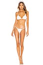 view 4 of 4 BRAGUITA BIKINI BOLSA CHICA in White