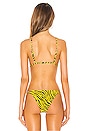 view 3 of 4 Beverly Top in Yellow Zebra