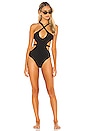 view 1 of 3 Caspian One Piece in Black