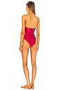 view 3 of 3 The Bianca One Piece in Bright Red