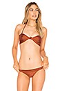 view 2 of 5 The Taylor Bikini Top in Rust