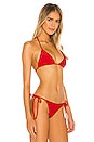 view 2 of 4 Petal Top in Electric Red