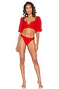 view 4 of 5 BAS DE MAILLOT DE BAIN RILEY in Rodeo Red
