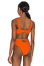 view 3 of 4 HAUT DE MAILLOT DE BAIN LOTTA in Orange Spritz
