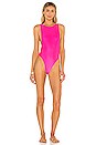 view 4 of 4 the Kerr One Piece in Hot Pink