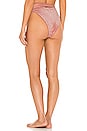 view 3 of 5 the Dunja High Waist Bottom in Dusty Pink