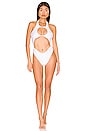 view 1 of 3 The Aden One Piece in White