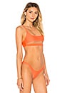 view 2 of 4 The Ryder Top in Neon Clementine