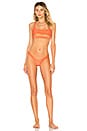view 4 of 4 The Ryder Top in Neon Clementine