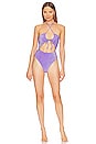 view 1 of 4 the Coralee One Piece in Purple