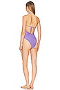 view 3 of 4 the Coralee One Piece in Purple