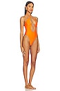 view 2 of 3 the Keoni One Piece in Orange