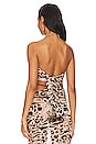 view 3 of 4 the Paradiso Top in Nude Vintage Leopard