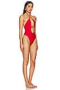 view 2 of 3 The Keoni One Piece in Red