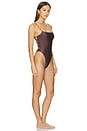view 3 of 4 The Akari One Piece in Dark Brown