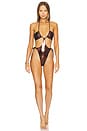 view 1 of 4 The Chloe One Piece in Brown