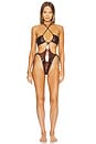 view 2 of 4 The Chloe One Piece in Brown