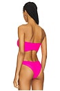 view 3 of 4 The Xenia Top in Hot Pink