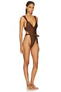 view 2 of 3 The Lio One Piece in Brown