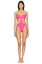 view 1 of 4 The Nobu One Piece in Hot Pink