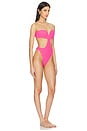view 3 of 4 The Nobu One Piece in Hot Pink