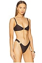 view 2 of 4 The Vidi Top in Dark Brown