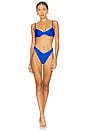 view 4 of 4 The Lara Bottom in Cobalt Blue