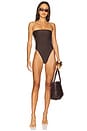 view 2 of 4 The Vidi One Piece in Dark Brown