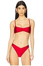 view 1 of 4 The Megara Top in Red