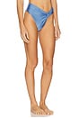 view 2 of 5 The Alexi High Waist Bottom in Blue