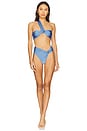 view 5 of 5 The Alexi High Waist Bottom in Blue