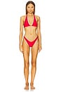 view 4 of 4 The Kaimo Top in Berry Red & Vermilion