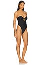 view 3 of 4 The Manuka One Piece in Black