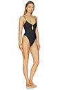 view 2 of 3 The Seraphine One Piece in Black