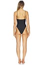 view 3 of 3 The Seraphine One Piece in Black