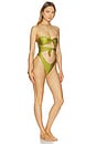 view 2 of 3 The Paloma One Piece in Olive Green